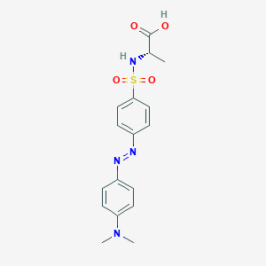 Chemical structure of Dabsyl-L-alanine