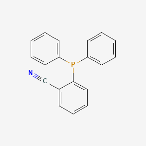 Chemical structure of 2-(Diphenylphosphino)benzonitrile