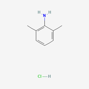 Chemical structure of 2,6-Dimethylaniline Hydrochloride