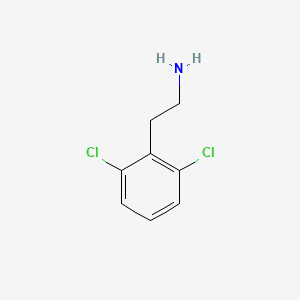 Chemical structure of 2-(2,6-Dichlorophenyl)ethylamine