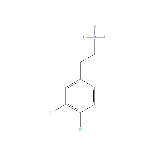 Chemical structure of 2-(3,4-Dichlorophenyl)ethylamine