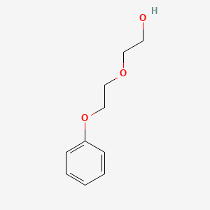 Chemical structure of Diethylene Glycol Monophenyl Ether