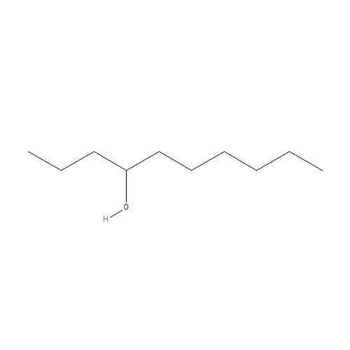 Chemical structure of 4-Decanol
