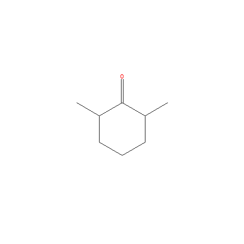 Chemical structure of 2,6-Dimethylcyclohexanone