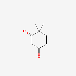 Chemical structure of 4,4-Dimethyl-1,3-cyclohexanedione