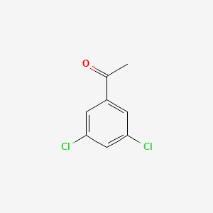 Chemical structure of 3',5'-Dichloroacetophenone