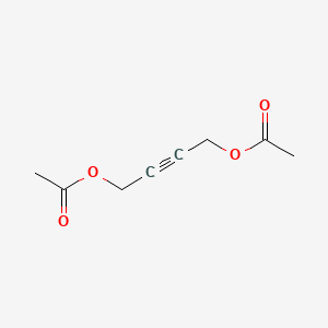Chemical structure of 1,4-Diacetoxy-2-butyne