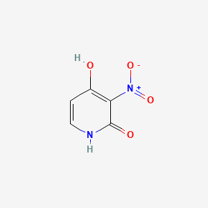 Chemical structure of 3-Nitropyridine-2,4-diol
