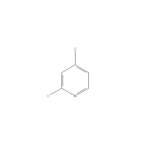 Chemical structure of 2,4-Dichloropyridine