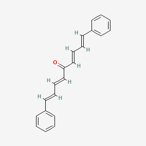 Chemical structure of Dicinnamalacetone
