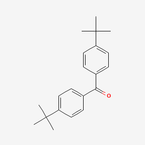 Chemical structure of 4,4'-Di-tert-butylbenzophenone
