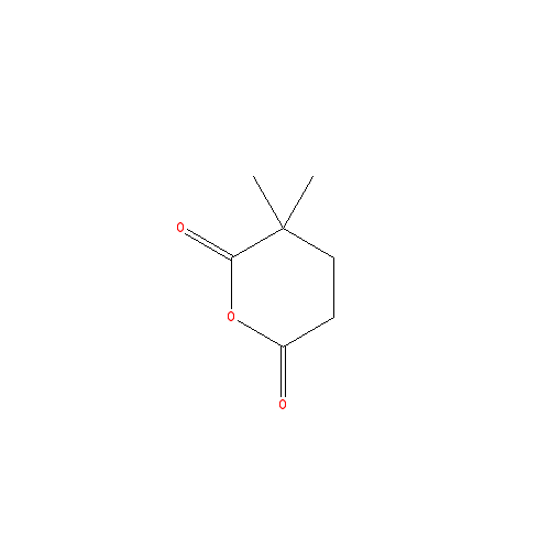 Chemical structure of 2,2-Dimethylglutaric Anhydride