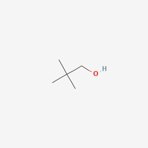 Chemical structure of Neopentyl alcohol