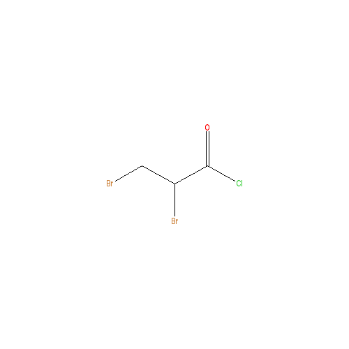 Chemical structure of 2,3-Dibromopropionyl Chloride