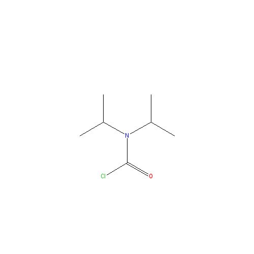 Chemical structure of Diisopropylcarbamoyl Chloride