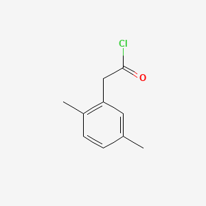 Chemical structure of 2,5-Dimethylphenylacetyl Chloride