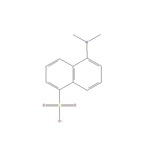 Chemical structure of Dansyl Acid