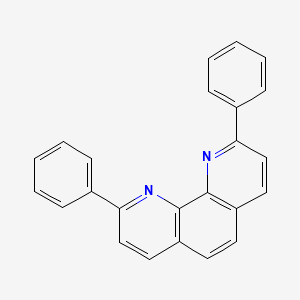 Chemical structure of 2,9-Diphenyl-1,10-phenanthroline