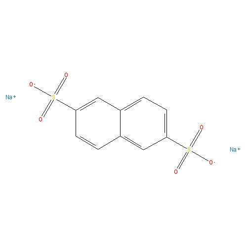 Chemical structure of Disodium 2,6-Naphthalenedisulfonate
