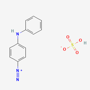 Chemical structure of 4-Diazodiphenylamine Sulfate