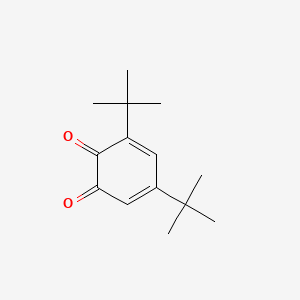 Chemical structure of 3,5-Di-tert-butyl-1,2-benzoquinone