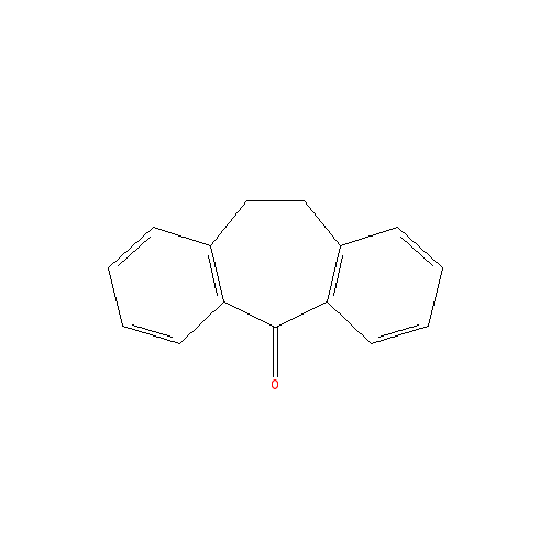 Chemical structure of Dibenzosuberone