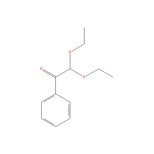 Chemical structure of 2,2-Diethoxyacetophenone