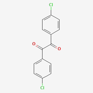 Chemical structure of 4,4'-Dichlorobenzil
