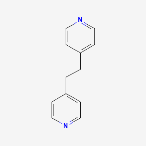 Chemical structure of 1,2-Di(4-pyridyl)ethane