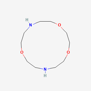 Chemical structure of 4,10-Diaza-15-crown 5-Ether