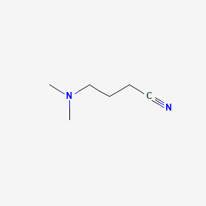 Chemical structure of 4-Dimethylaminobutyronitrile