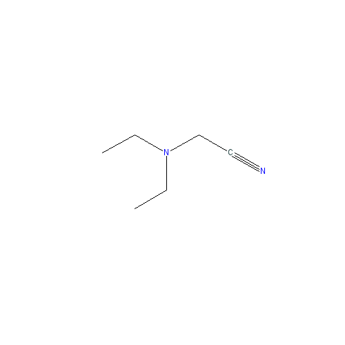 Chemical structure of Diethylaminoacetonitrile
