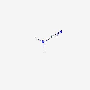 Chemical structure of Dimethylcyanamide