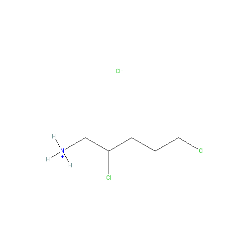 Chemical structure of 2,5-Dichloroamylamine Hydrochloride