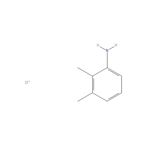 Chemical structure of 2,3-Dimethylaniline Hydrochloride