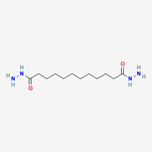 Chemical structure of Dodecanedioic Dihydrazide