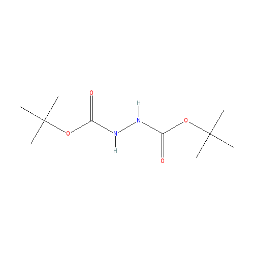 Chemical structure of Di-tert-butyl Hydrazodicarboxylate