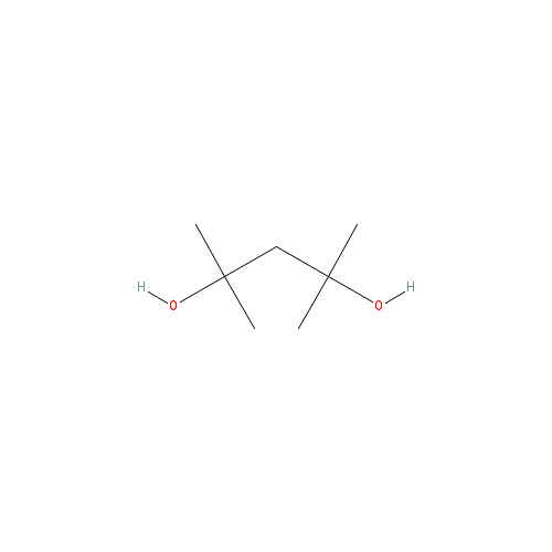 Chemical structure of 2,4-Dimethyl-2,4-pentanediol