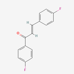 Chemical structure of 4,4'-Difluorochalcone