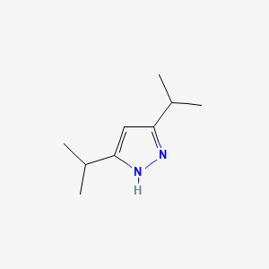 Chemical structure of 3,5-Diisopropylpyrazole