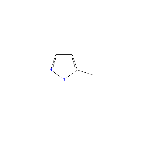 Chemical structure of 1,5-Dimethylpyrazole
