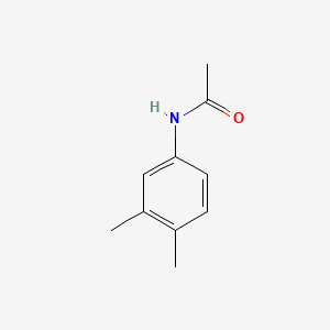 Chemical structure of 3',4'-Dimethylacetanilide