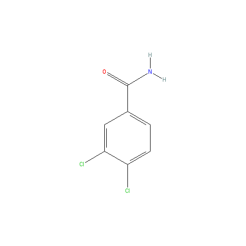 Chemical structure of 3,4-Dichlorobenzamide