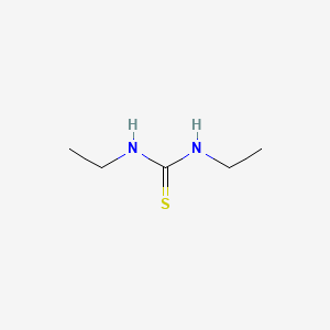 Chemical structure of 1,3-Diethyl-2-thiourea