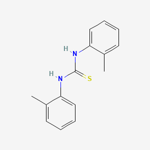 Chemical structure of 1,3-Di(o-tolyl)thiourea