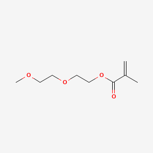 Chemical structure of 2-(Methoxyethoxy)ethyl methacrylate