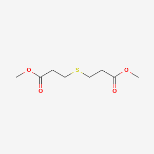 Chemical structure of 3,3'-Thiobis(methyl propionate)