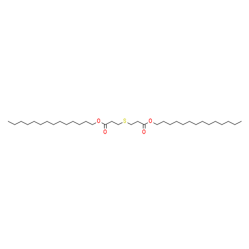 Chemical structure of Ditetradecyl 3,3'-Thiodipropionate