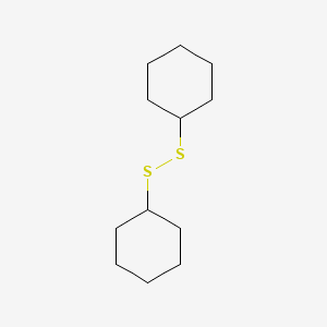 Chemical structure of Dicyclohexyl Disulfide