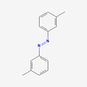 Chemical structure of 3,3'-Dimethylazobenzene
